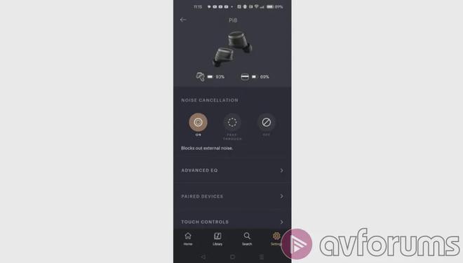 线蓝牙降噪耳机测评(来自：Avforums)AYX爱游戏【海外测评】宝华韦健Pi8 真无(图8)